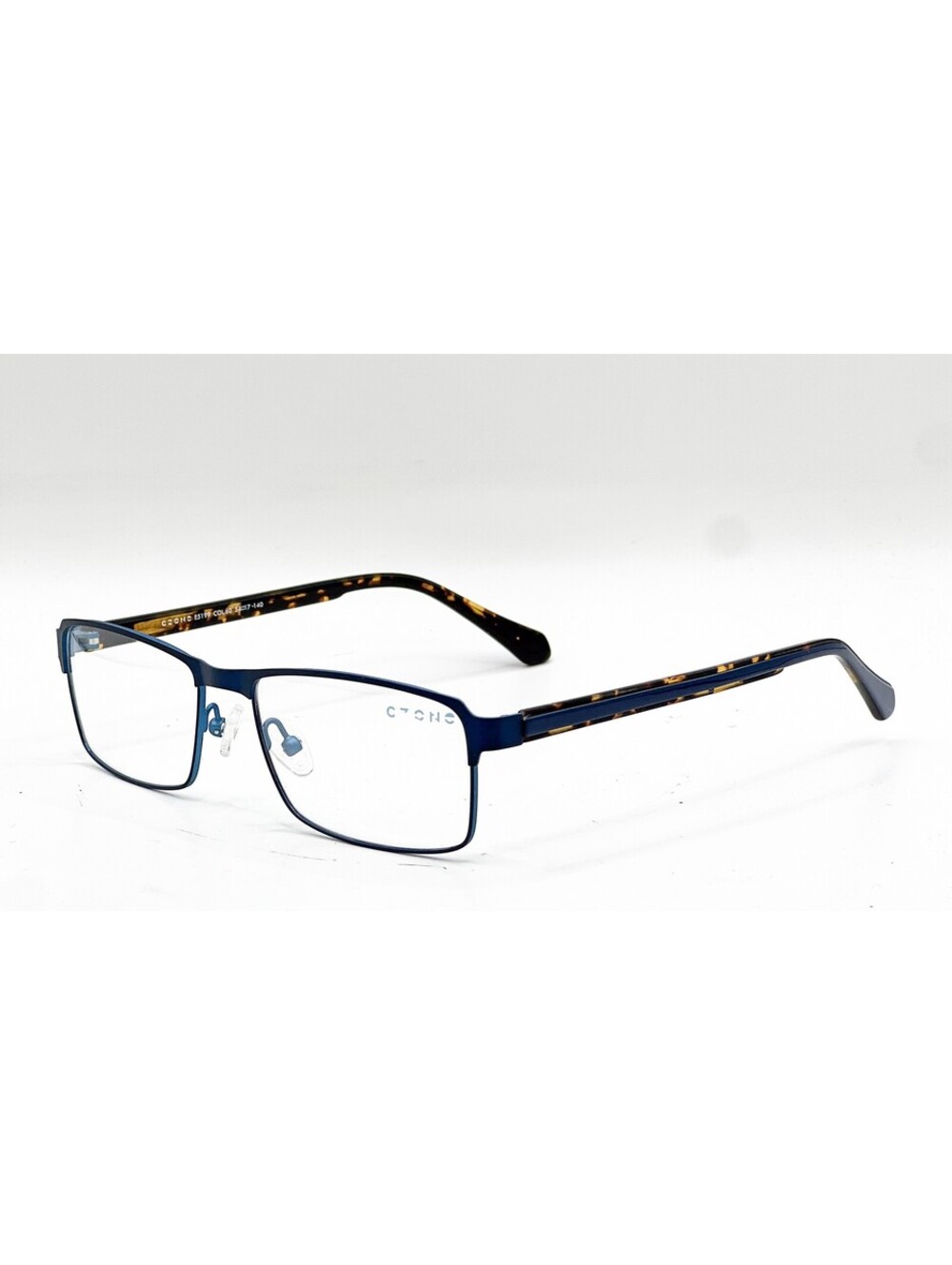 Czone E5199 60 Blue Havana Brown Authentic Eyeglasses 54-17-140
